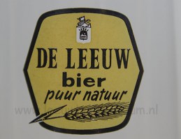 leeuw bier 1966 hoog etiket